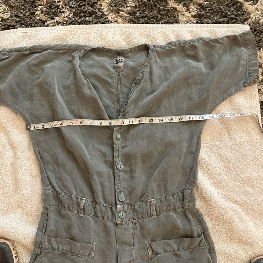 NSF great jumpsuit with belt loops and two great front pockets w/ a back pocket - Picture 10 of 14